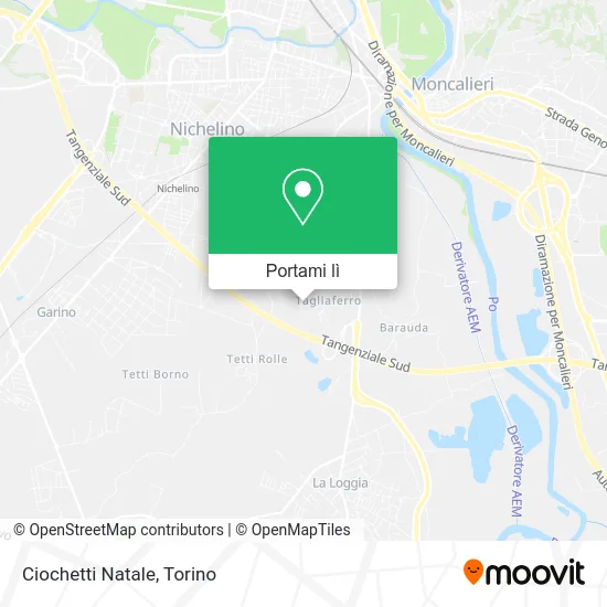 Mappa Ciochetti Natale