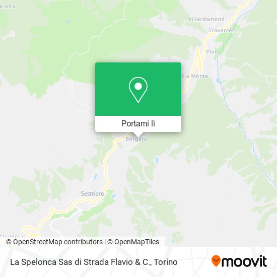 Mappa La Spelonca Sas di Strada Flavio & C.
