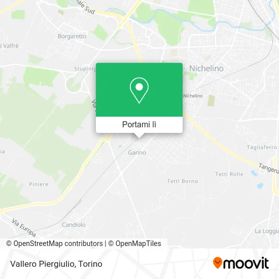 Mappa Vallero Piergiulio