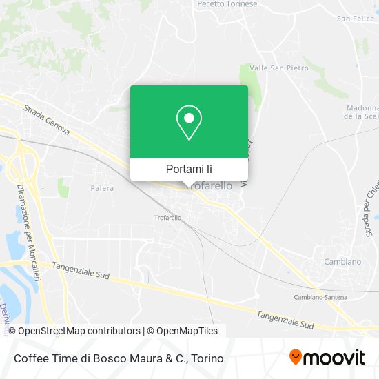 Mappa Coffee Time di Bosco Maura & C.