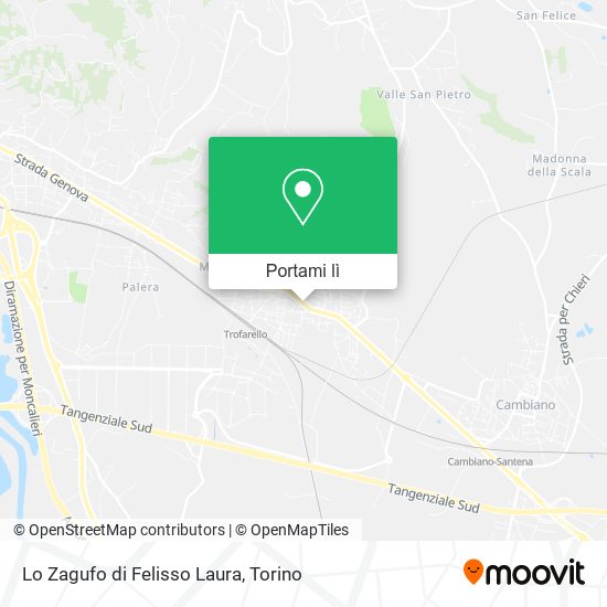 Mappa Lo Zagufo di Felisso Laura