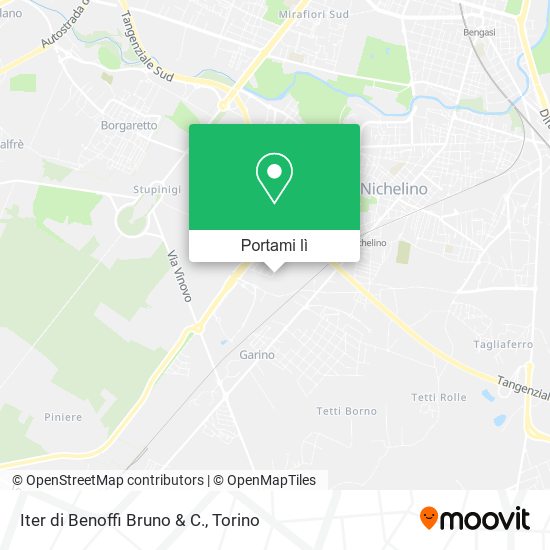 Mappa Iter di Benoffi Bruno & C.