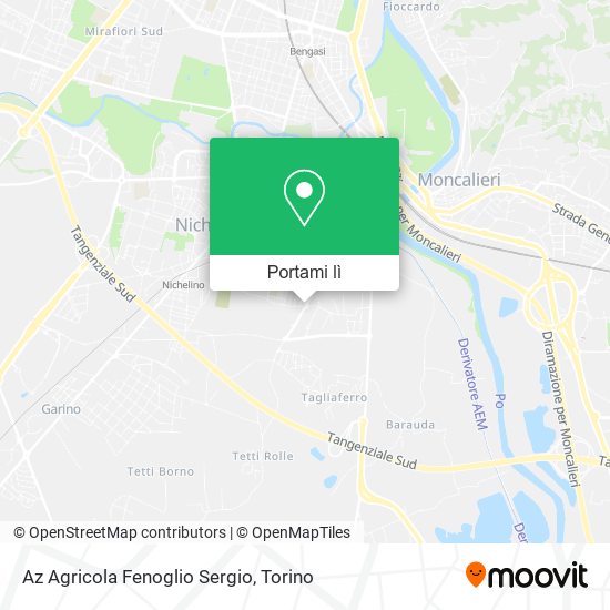 Mappa Az Agricola Fenoglio Sergio