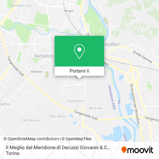 Mappa Il Meglio del Meridione di Decuzzi Giovanni & C.