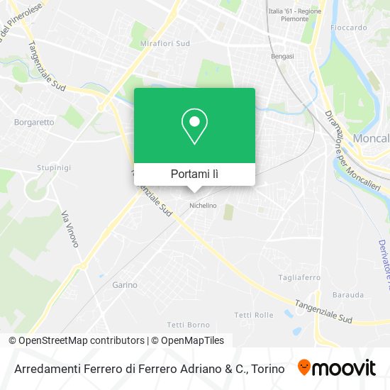 Mappa Arredamenti Ferrero di Ferrero Adriano & C.