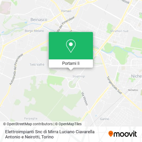 Mappa Elettroimpianti Snc di Mirra Luciano Ciavarella Antonio e Neirotti