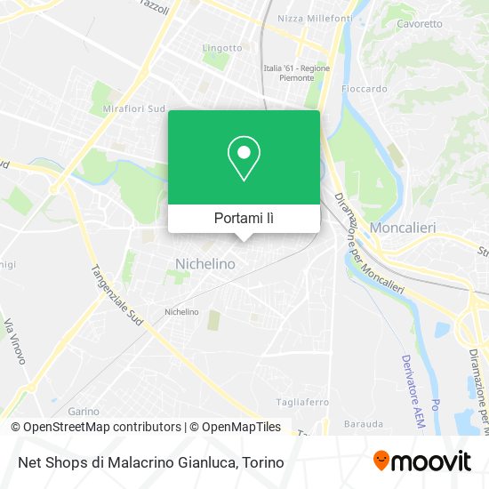 Mappa Net Shops di Malacrino Gianluca