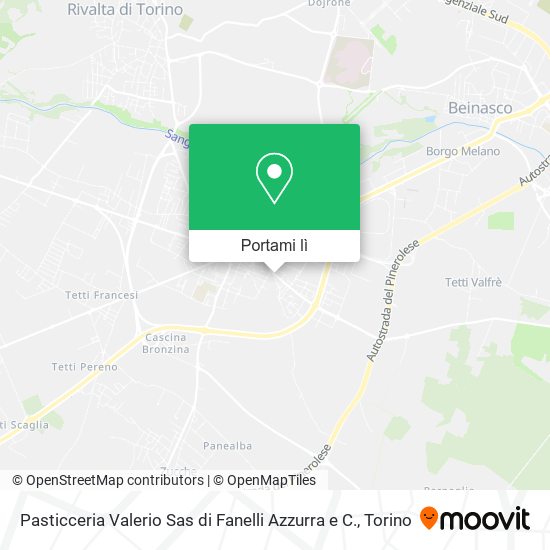 Mappa Pasticceria Valerio Sas di Fanelli Azzurra e C.