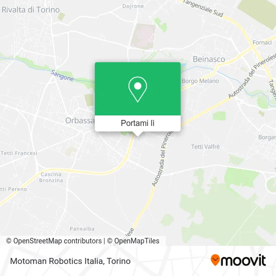 Mappa Motoman Robotics Italia