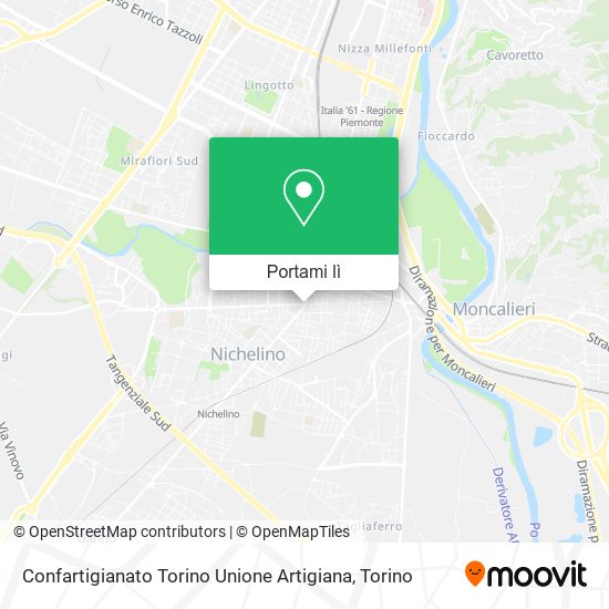 Mappa Confartigianato Torino Unione Artigiana