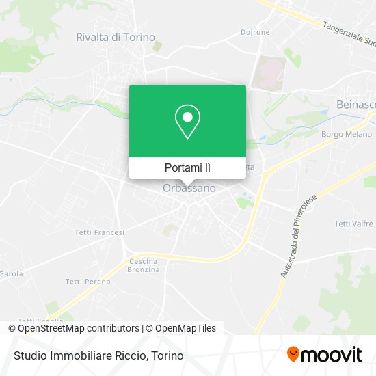 Mappa Studio Immobiliare Riccio