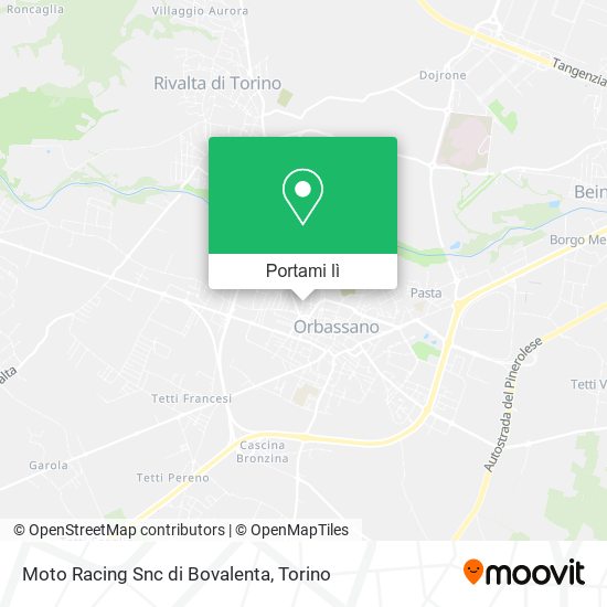 Mappa Moto Racing Snc di Bovalenta