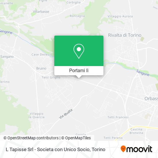 Mappa L Tapisse Srl - Societa con Unico Socio