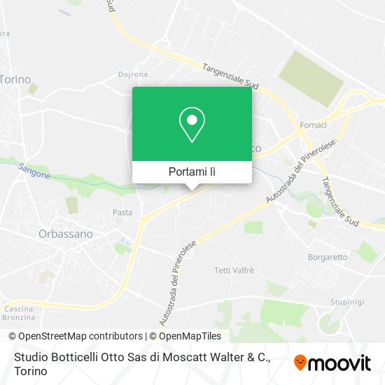 Mappa Studio Botticelli Otto Sas di Moscatt Walter & C.