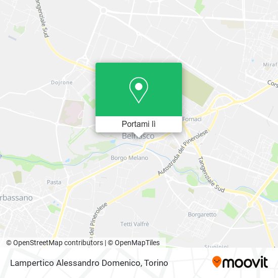 Mappa Lampertico Alessandro Domenico