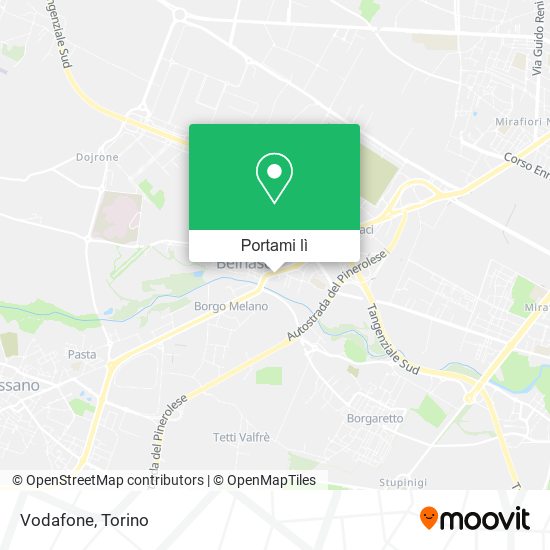 Mappa Vodafone