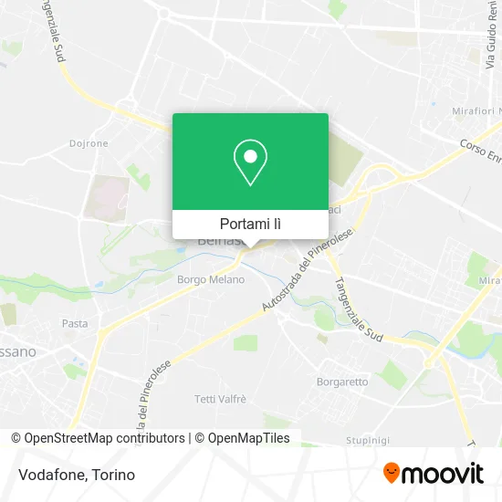 Mappa Vodafone