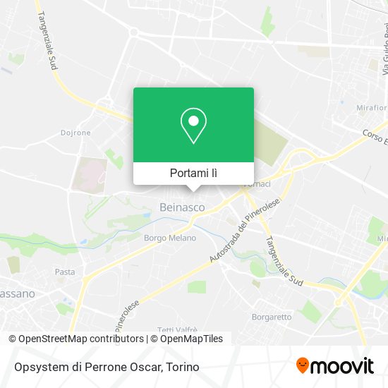 Mappa Opsystem di Perrone Oscar