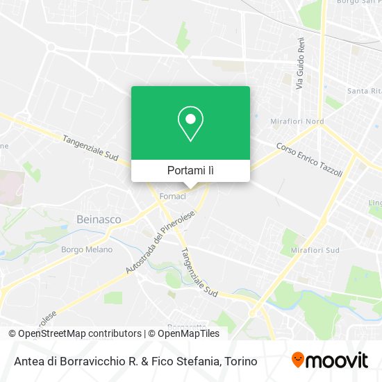 Mappa Antea di Borravicchio R. & Fico Stefania