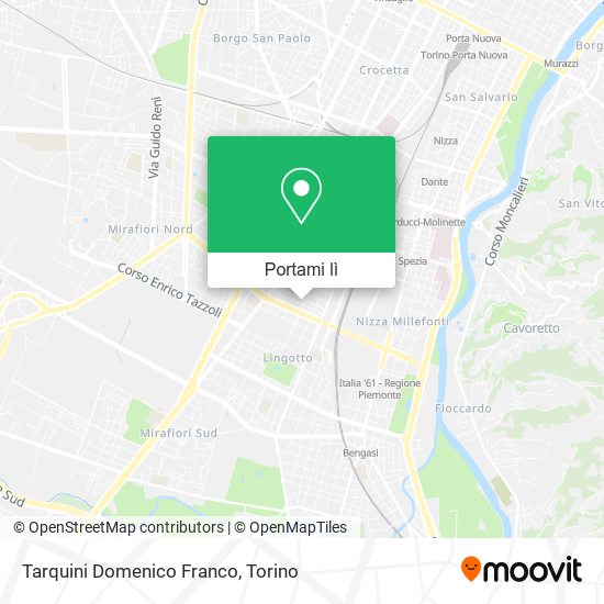 Mappa Tarquini Domenico Franco