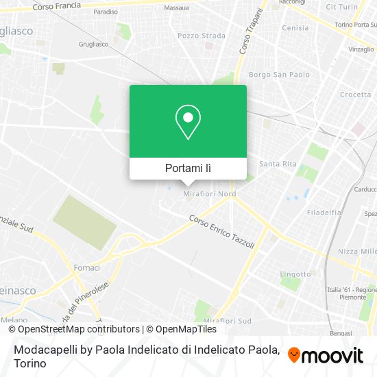 Mappa Modacapelli by Paola Indelicato di Indelicato Paola
