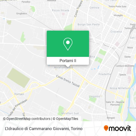 Mappa L'Idraulico di Cammarano Giovanni