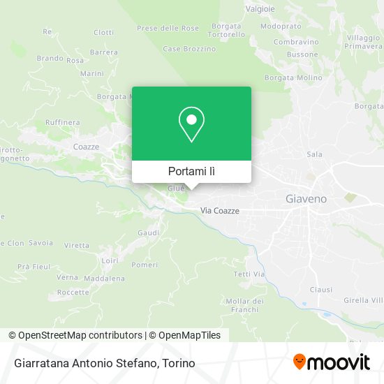 Mappa Giarratana Antonio Stefano