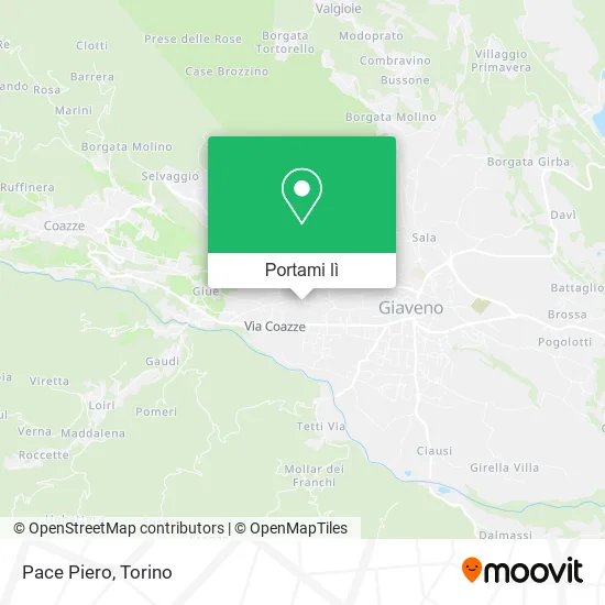 Mappa Pace Piero
