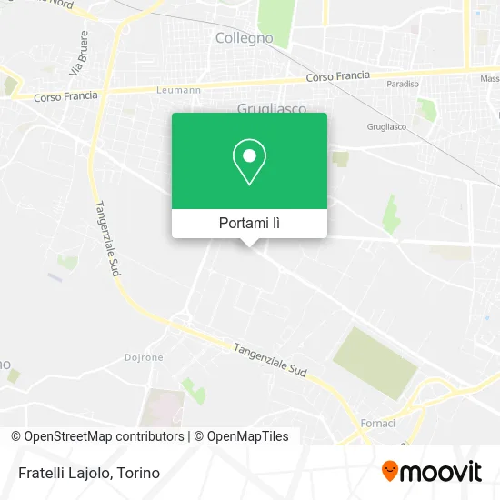 Mappa Fratelli Lajolo
