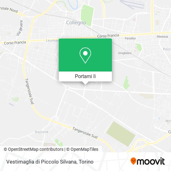 Mappa Vestimaglia di Piccolo Silvana