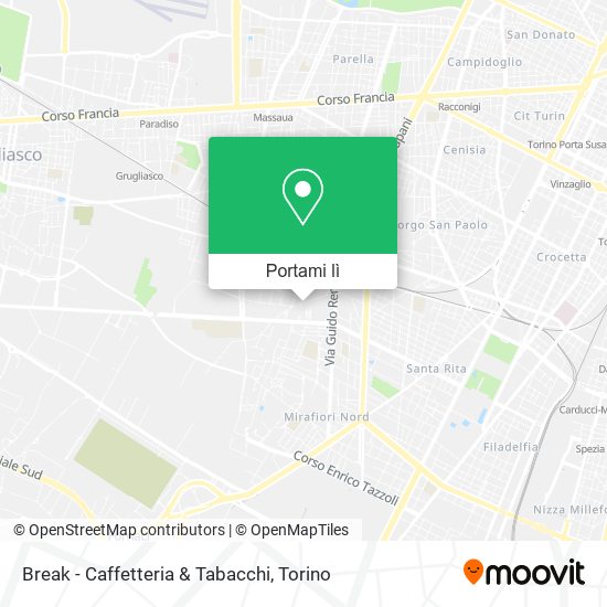 Mappa Break - Caffetteria & Tabacchi