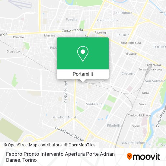 Mappa Fabbro Pronto Intervento Apertura Porte Adrian Danes