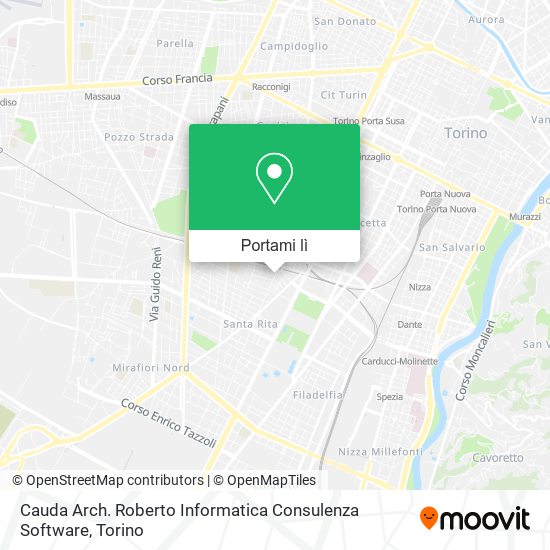 Mappa Cauda Arch. Roberto Informatica Consulenza Software
