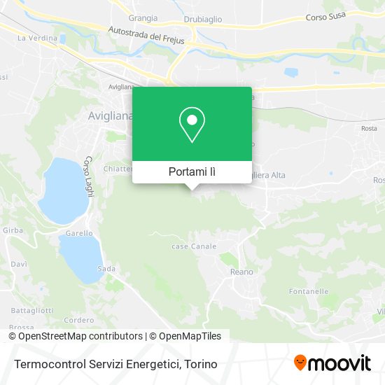 Mappa Termocontrol Servizi Energetici