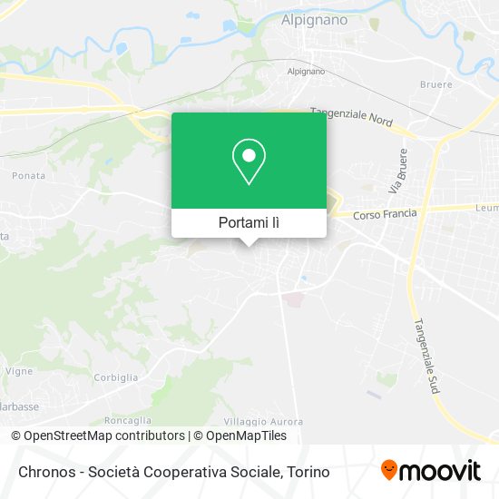Mappa Chronos - Società Cooperativa Sociale