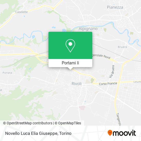 Mappa Novello Luca Elia Giuseppe