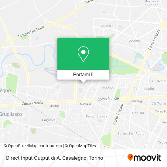 Mappa Direct Input Output di A. Casalegno