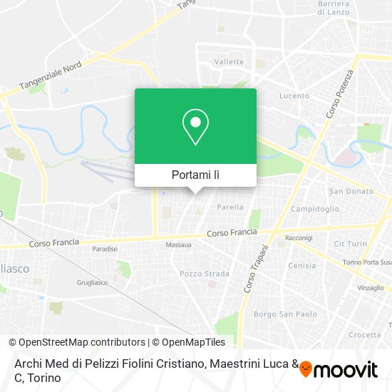 Mappa Archi Med di Pelizzi Fiolini Cristiano, Maestrini Luca & C