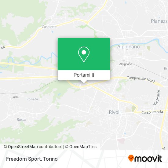 Mappa Freedom Sport