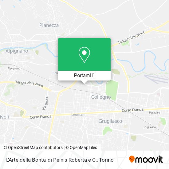 Mappa L'Arte della Bonta' di Peinis Roberta e C.