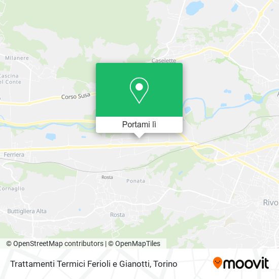Mappa Trattamenti Termici Ferioli e Gianotti