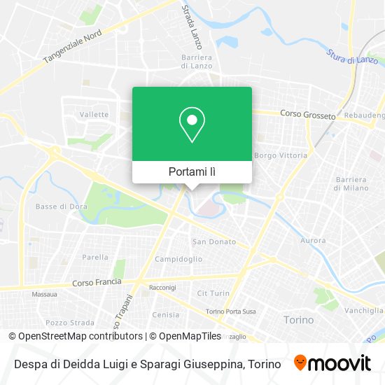 Mappa Despa di Deidda Luigi e Sparagi Giuseppina