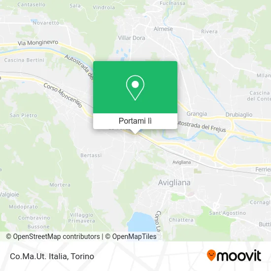 Mappa Co.Ma.Ut. Italia