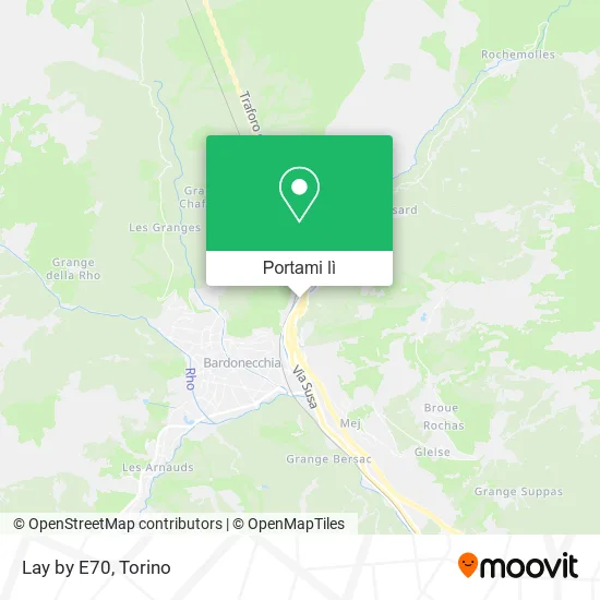 Mappa Lay by E70