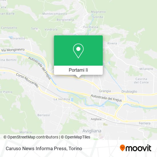 Mappa Caruso News Informa Press