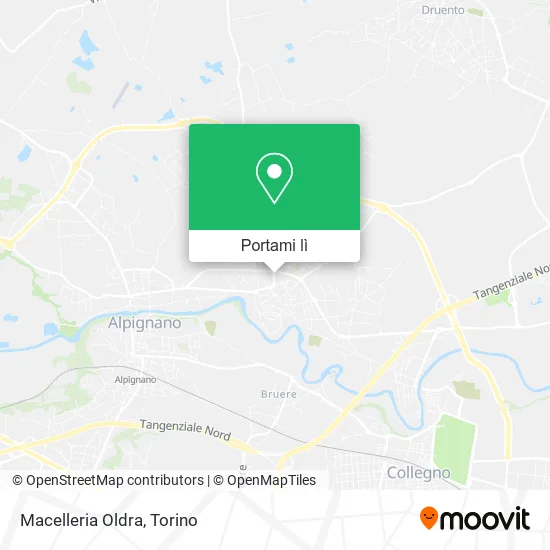 Mappa Macelleria Oldra