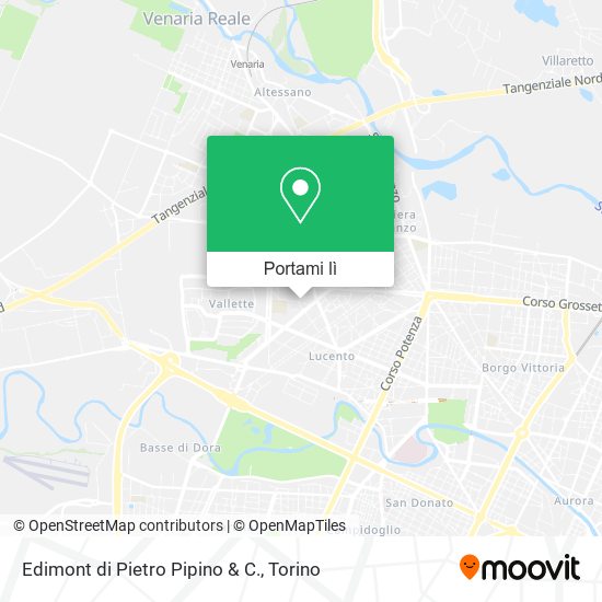 Mappa Edimont di Pietro Pipino & C.