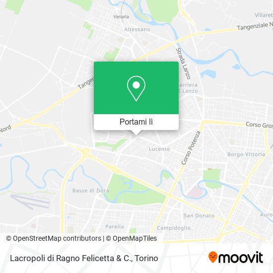 Mappa Lacropoli di Ragno Felicetta & C.