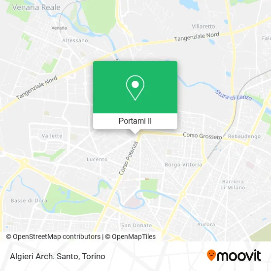 Mappa Algieri Arch. Santo