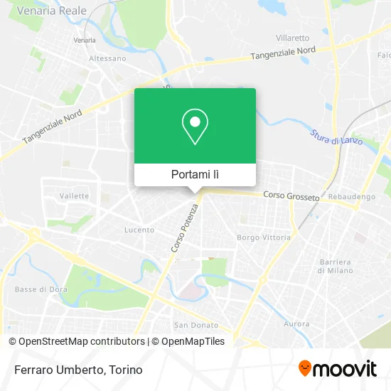 Mappa Ferraro Umberto